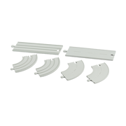 PlanToys Rubber Road & Rail Expansion Tracks - Set C Play Vehicles Track