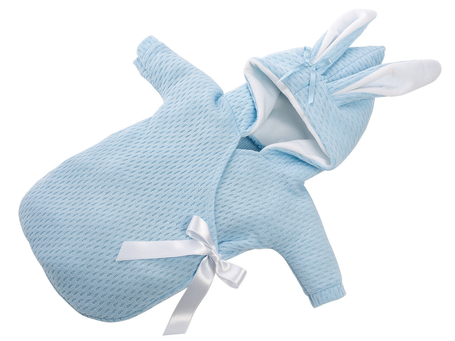 Llorens 14" Soft Body Newborn Doll Aaron with Hooded Bunny Jacket Dolls