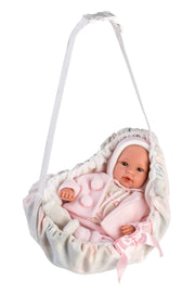 Llorens 14" Soft Body Crying Newborn Doll Jasmin Dolls