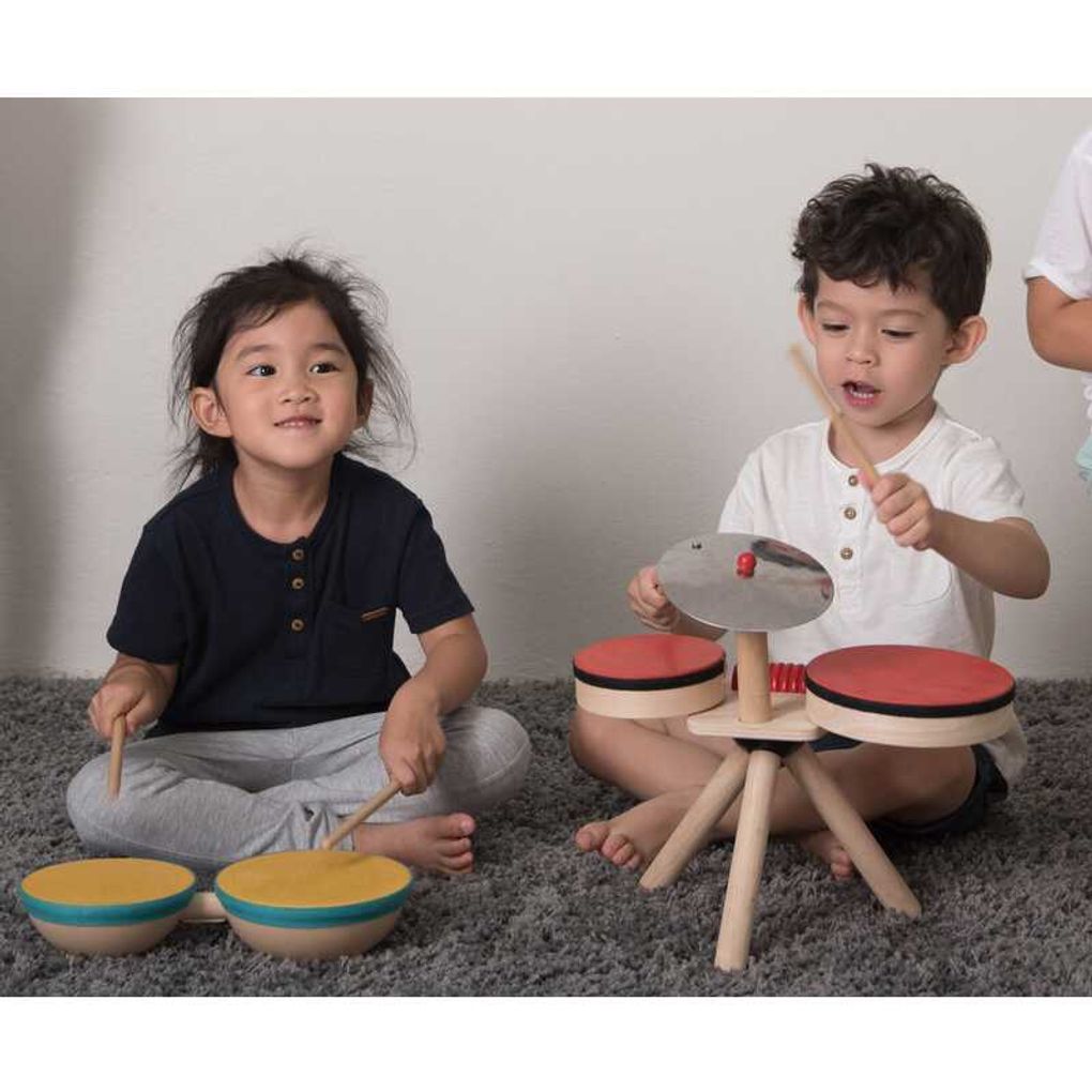 PlanToys Double Drum Percussion