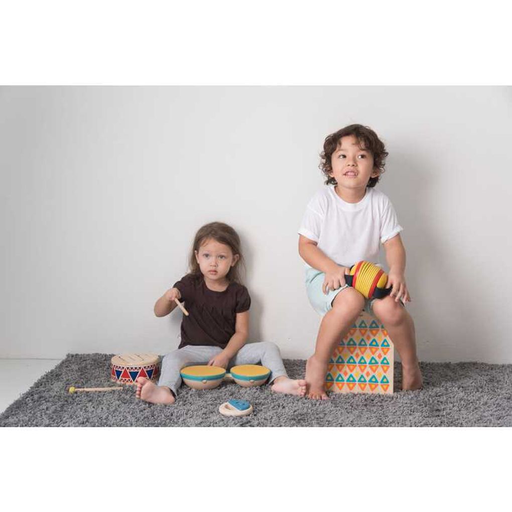 PlanToys Double Drum Percussion
