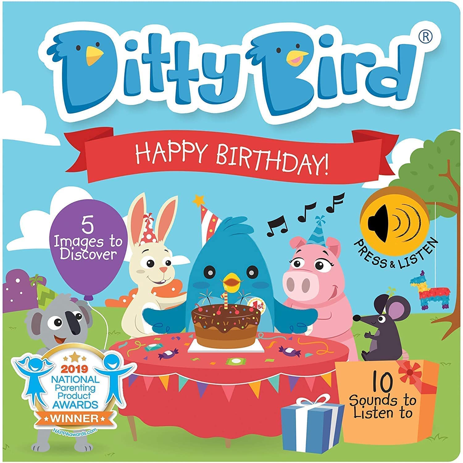 Ditty Bird Happy Birthday Music Books