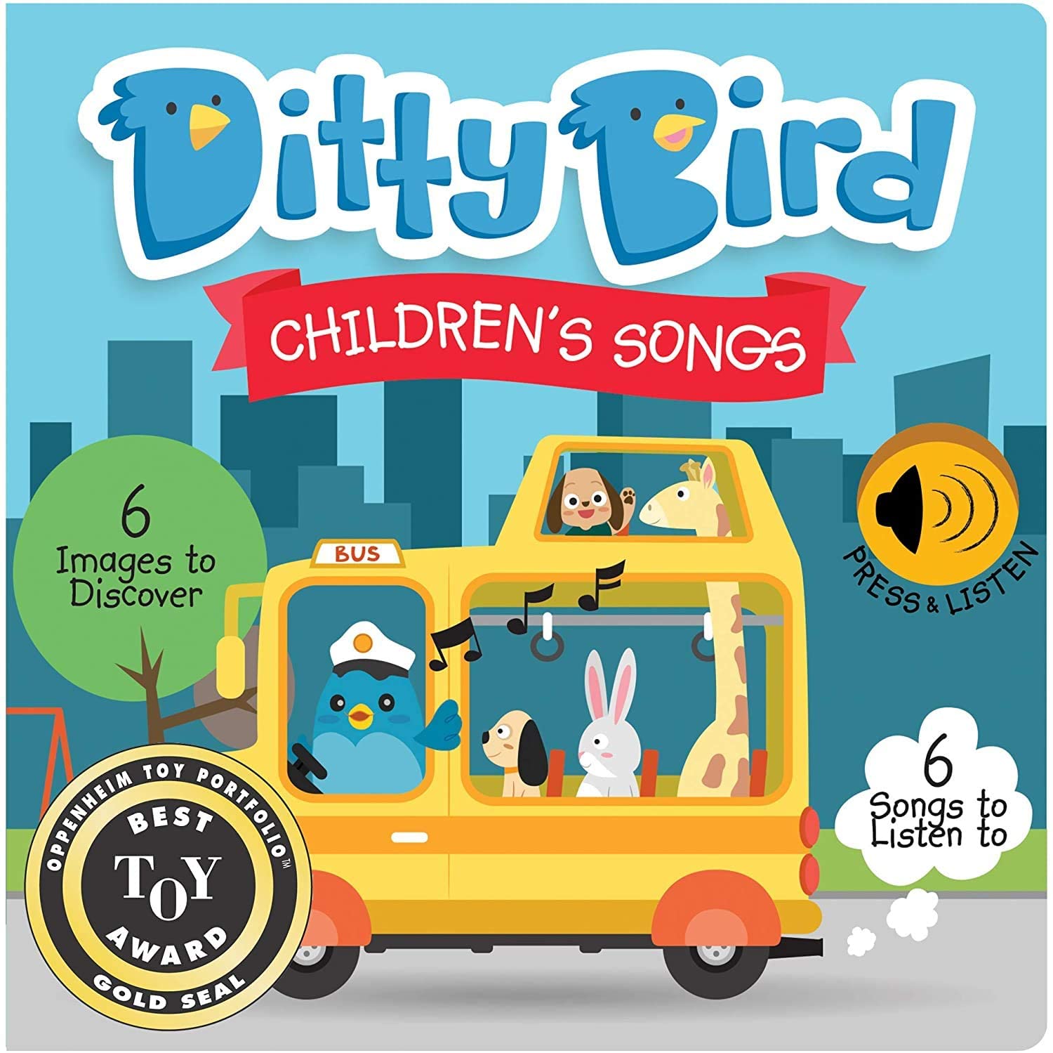 Ditty Bird Children's Songs Music Books