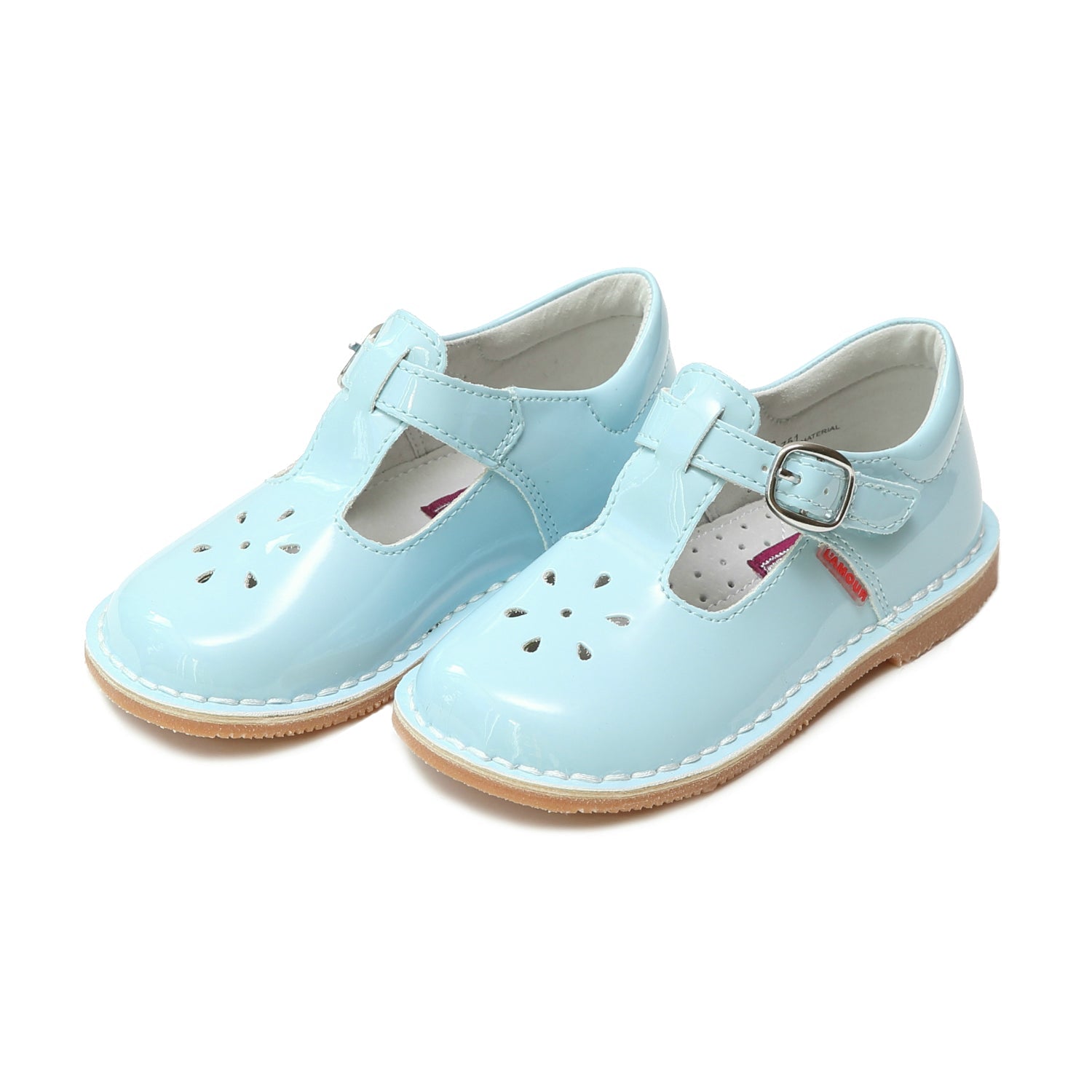 L'Amour Joy Classic Patent T-Strap Mary Jane Mary Janes