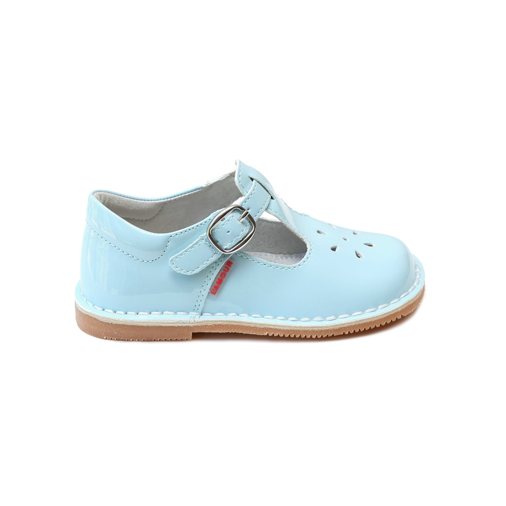L'Amour Joy Classic Patent T-Strap Mary Jane Mary Janes