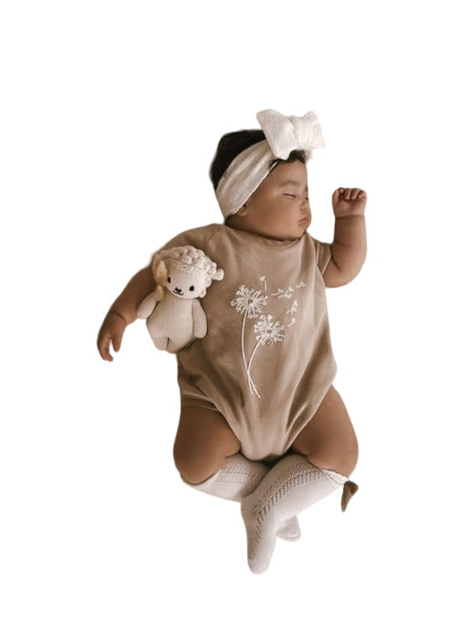 Dandelion "be Free" Bubble Romper