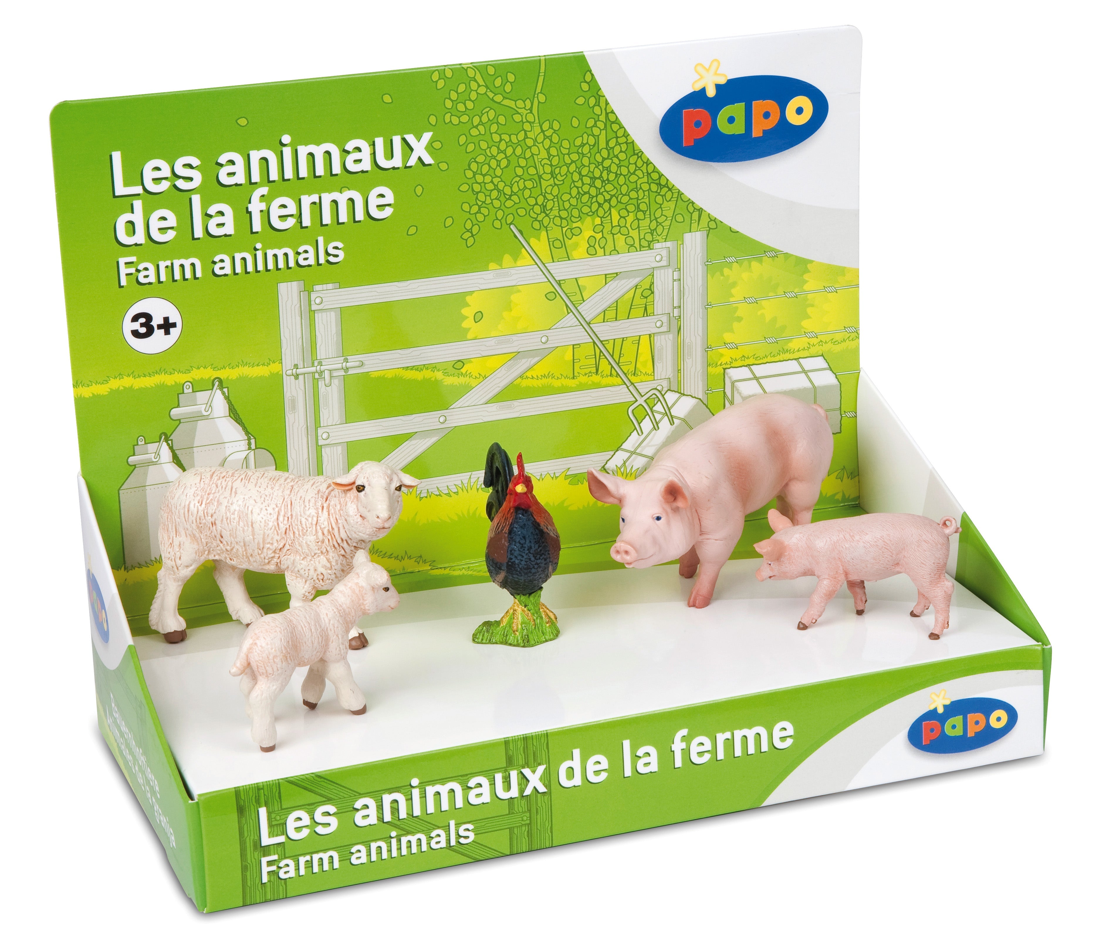 Papo France Display Box Farm Animals 1 (5 Fig.)