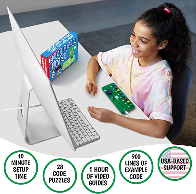 Code Piano: Text Based Computer Coding Kits For Kids