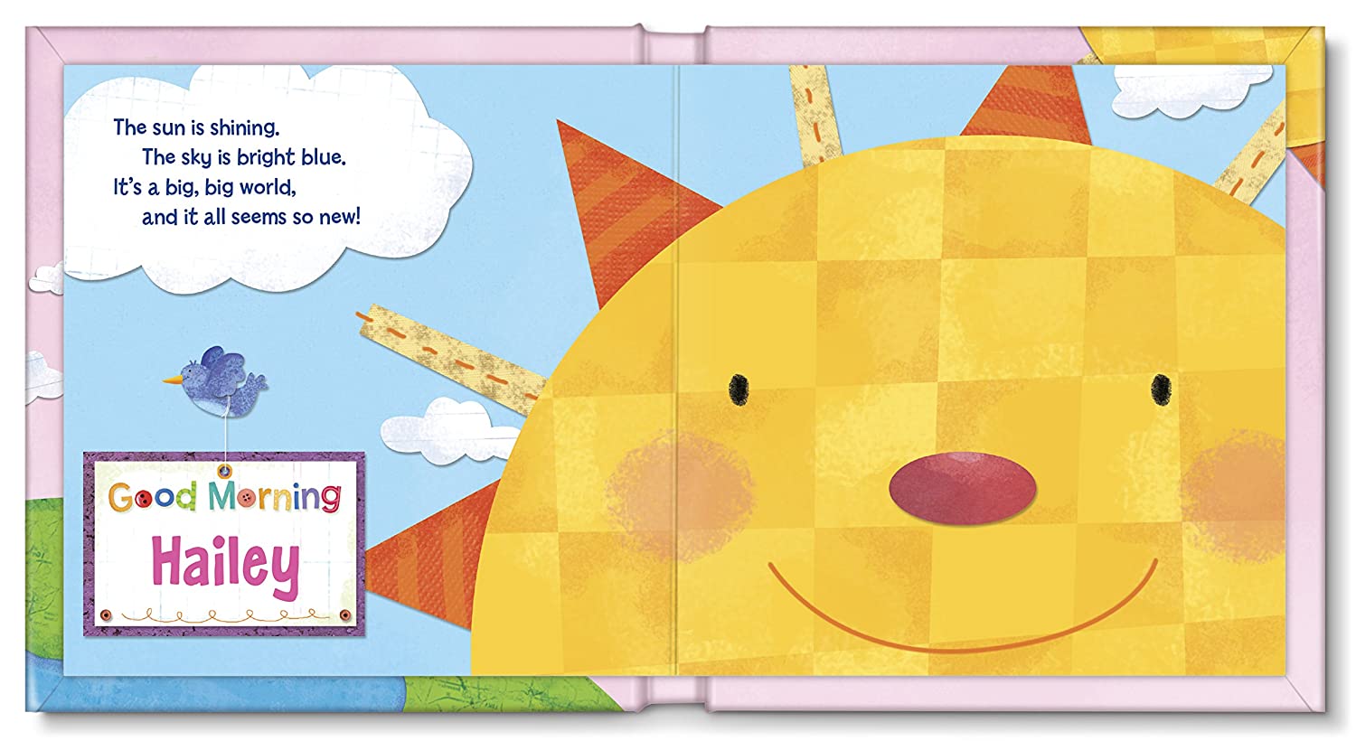 I See Me! Hello World! Personalized Book For Baby Girls 