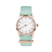Millow Paris Millow Blossom Watch For Children - Watermint Green Strap Watche