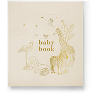 Blush and Gold My Baby Book - Baby Memory Book - Safari