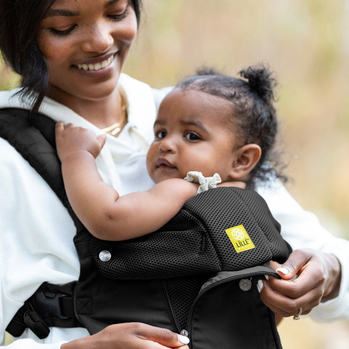 Baby Carrier Newborn To Toddler COMPLETE All Seasons in Black
