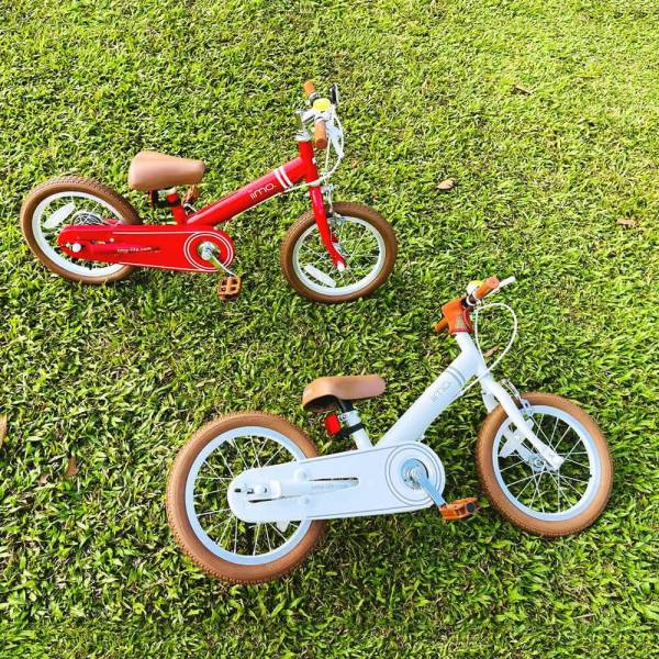 Balance Bike To Pedal Bike 14"