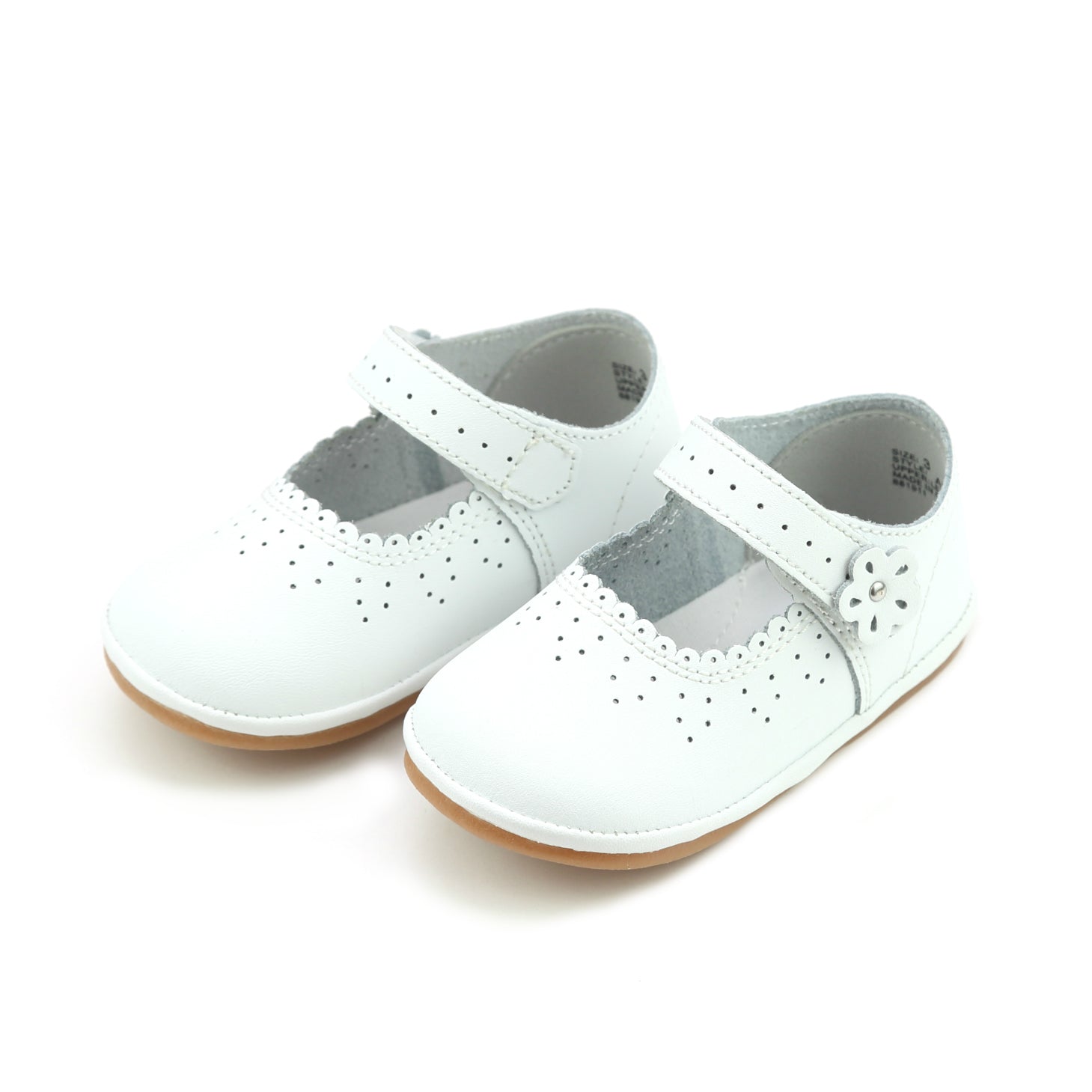 Angel Mia Scalloped Leather Mary Jane - Babies & Toddlers Mary Janes