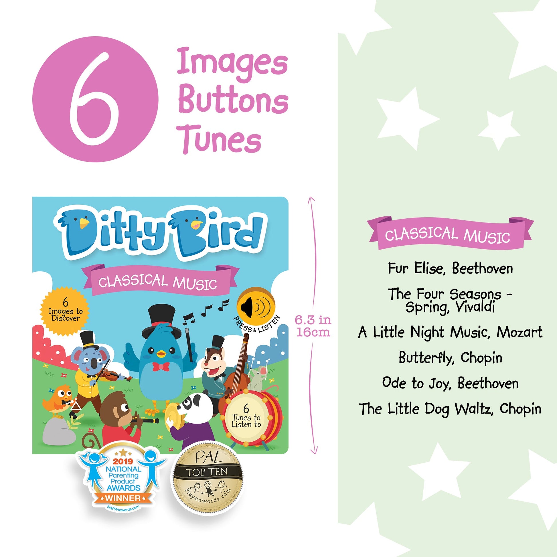 Ditty Bird Classical Music Music Books