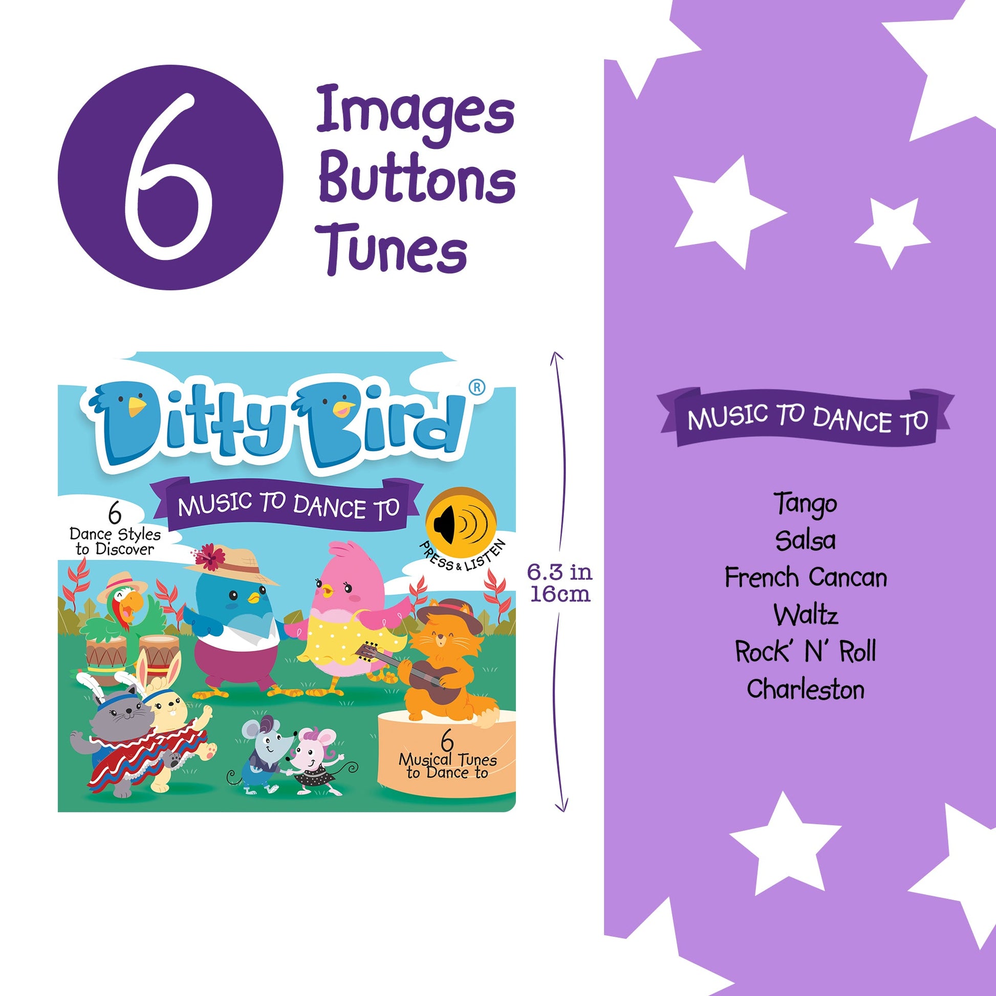 Ditty Bird Music To Dance To Music Books