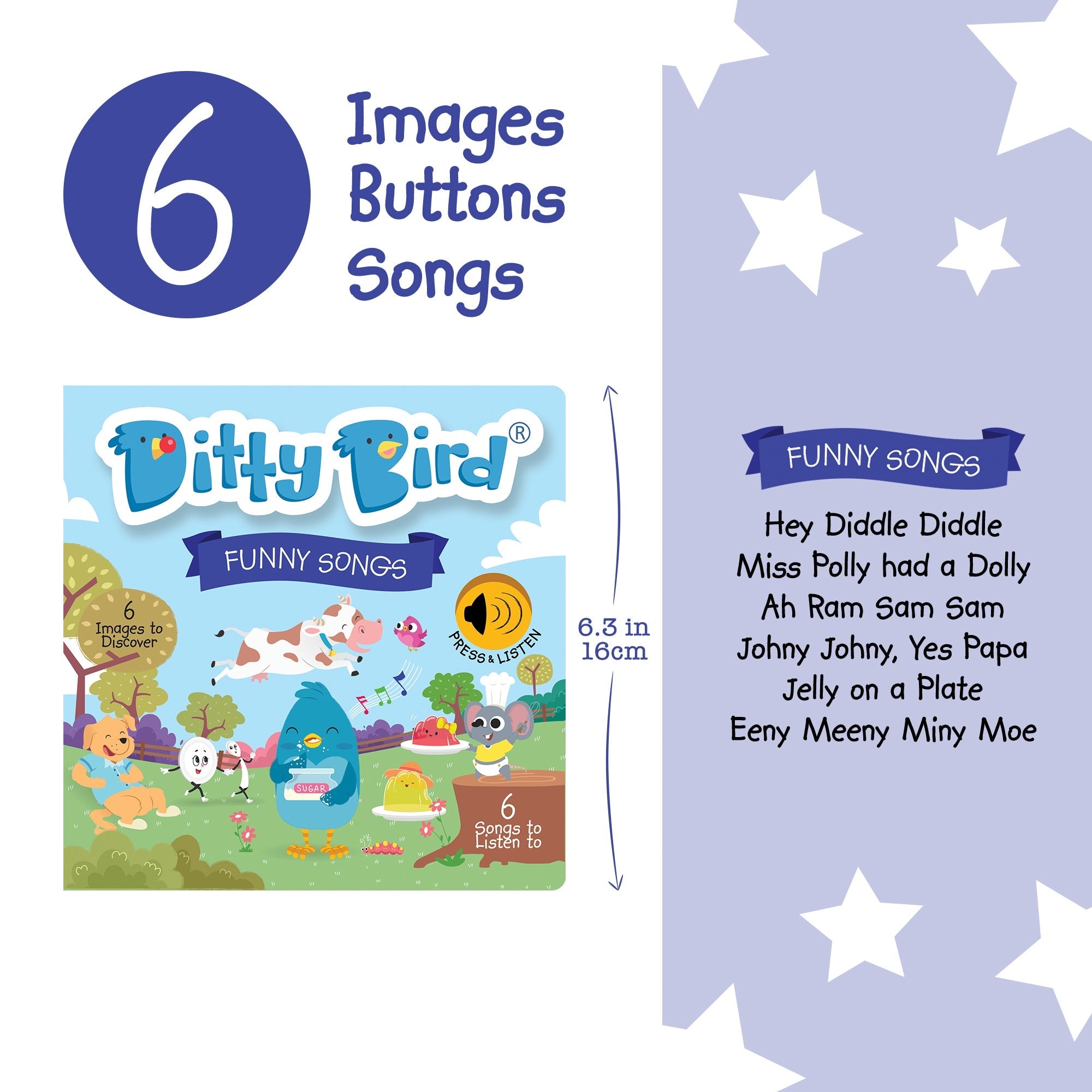 Ditty Bird Funny Songs Music Books