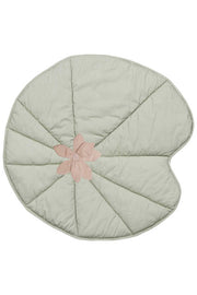 Washable Play Mat Water Lily Olive  - Fantasy Garden