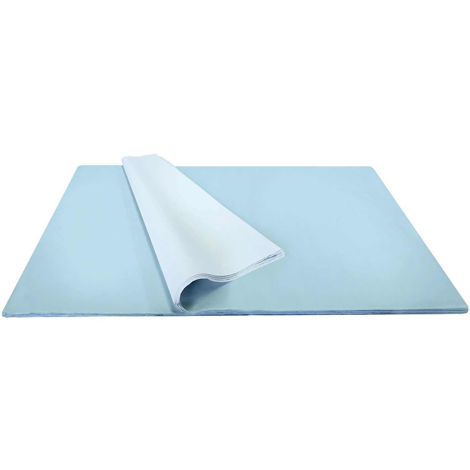 Jillson & Roberts 20 x 26 Gift Tissue, Pastel Blue- 96 Folded Sheets