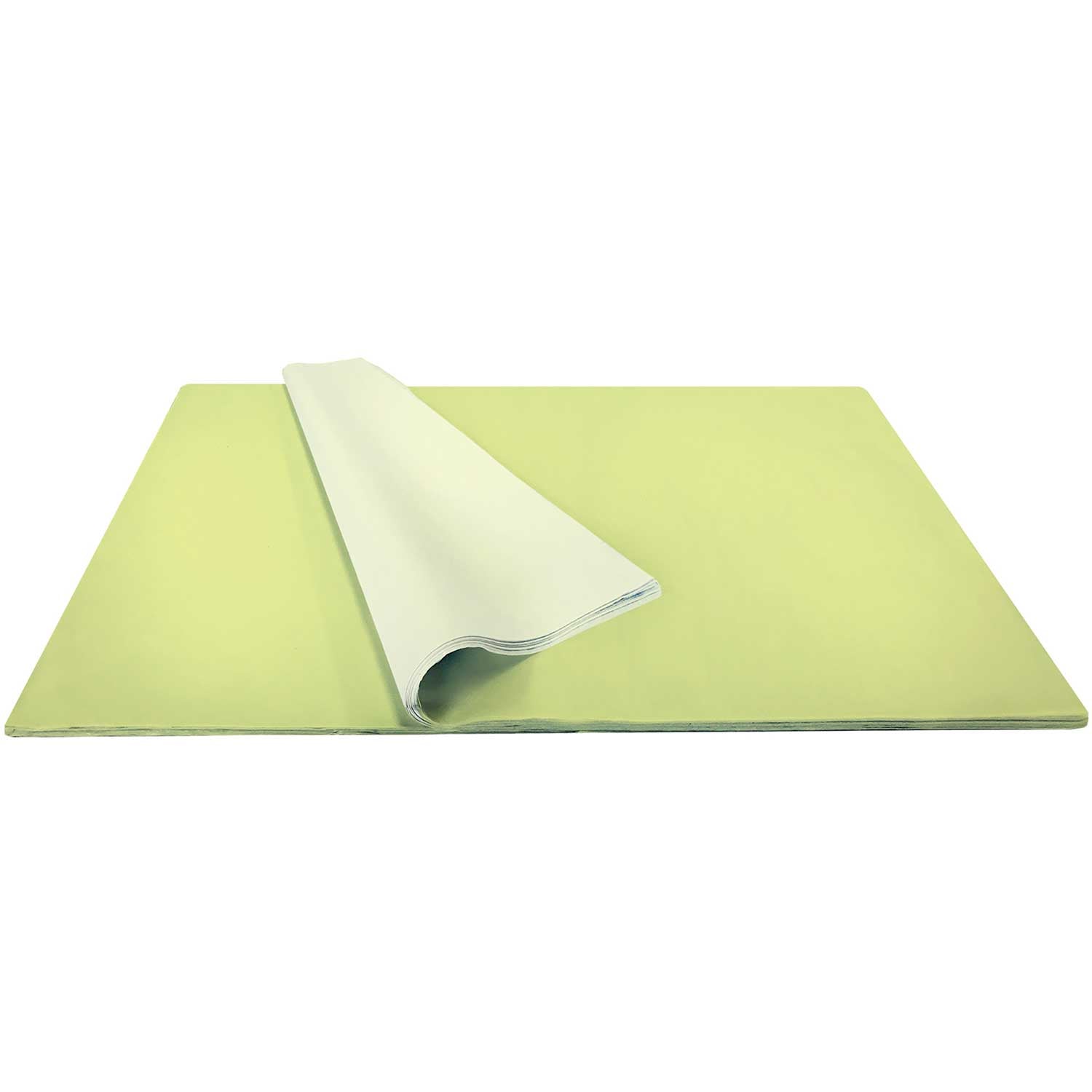 BFT49b Solid Color Neon Yellow Tissue Paper Bulk