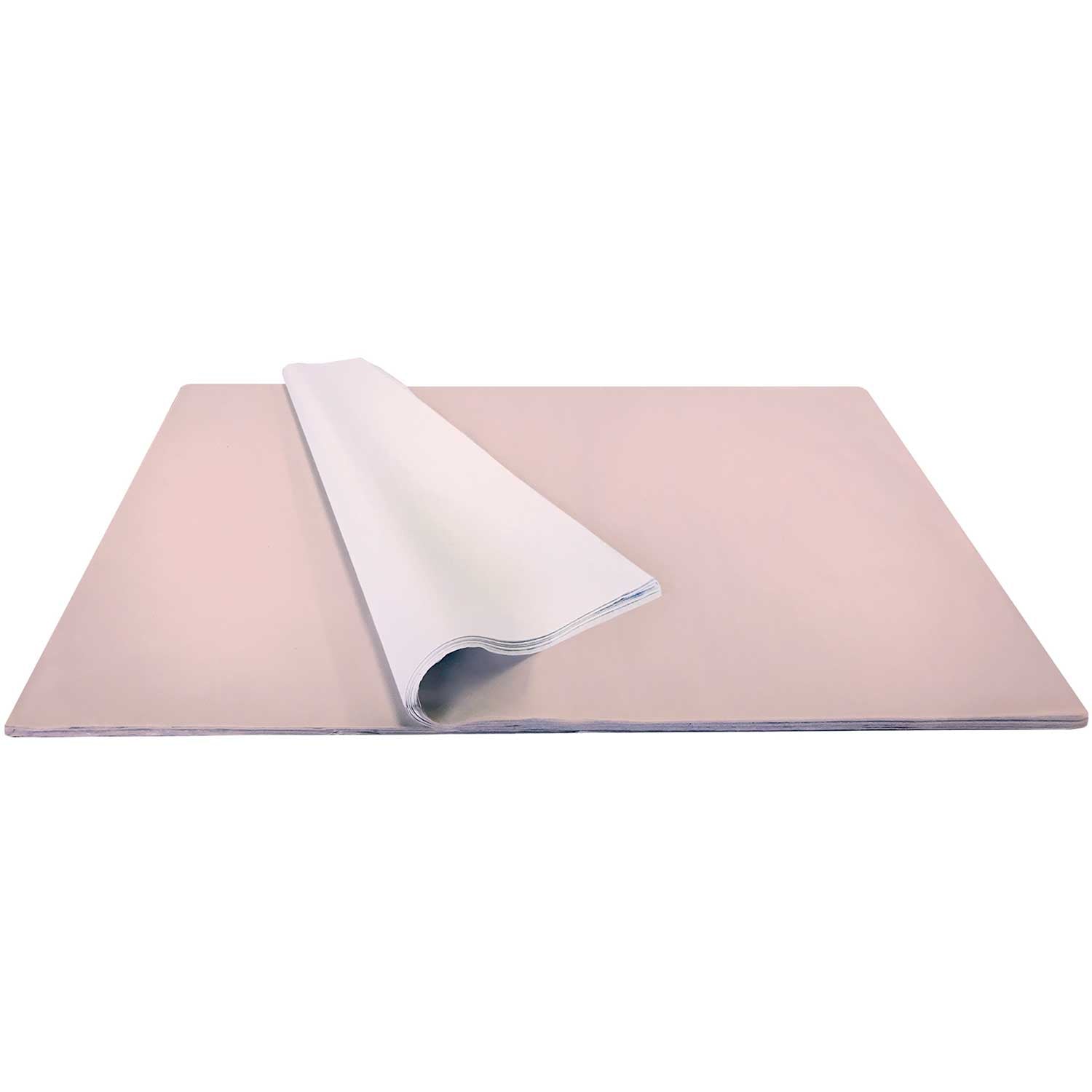 BFT74b Solid Color Rose Tissue Paper Bulk