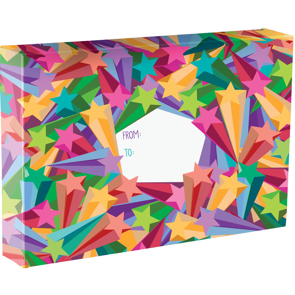 Bright Stars Large Birthday Printed Gift Mailing Boxes