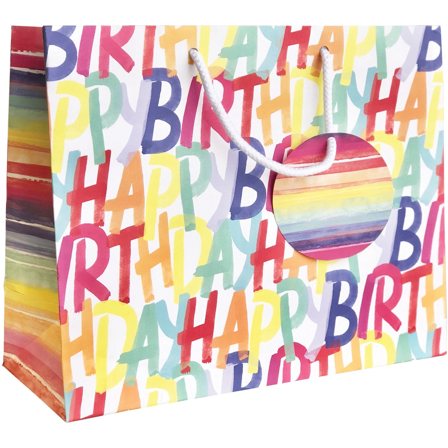 Large Gift Bags, Rainbow Birthday