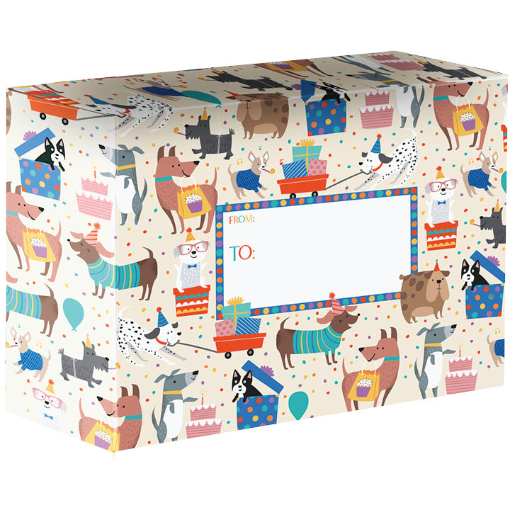 Go Dog Medium Birthday Printed Gift Mailing Boxes