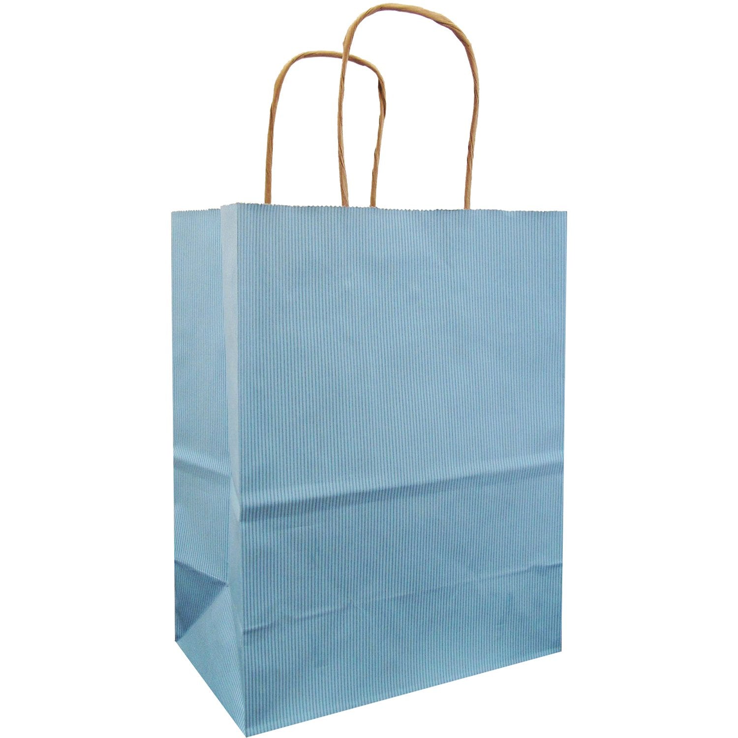 Jillson & Roberts Medium Kraft Bags, Pastel Blue