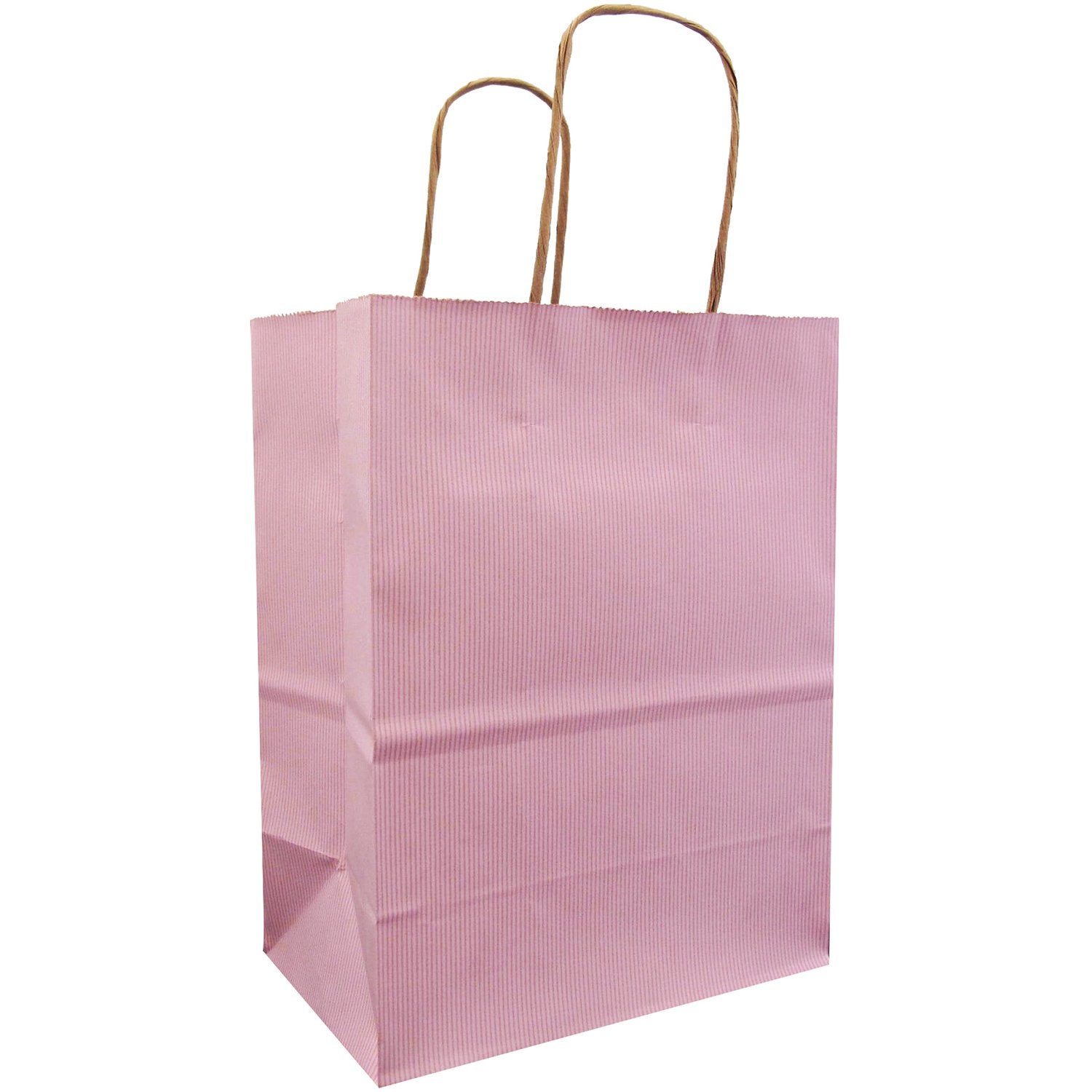 Jillson & Roberts Medium Kraft Bags, Pastel Pink