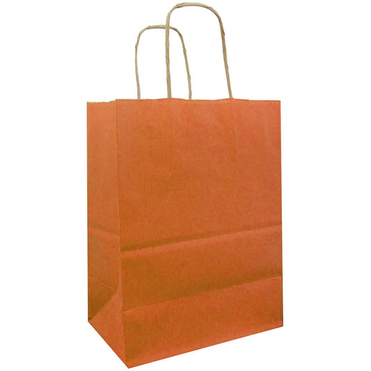 Jillson & Roberts Medium Kraft Bags, Orange