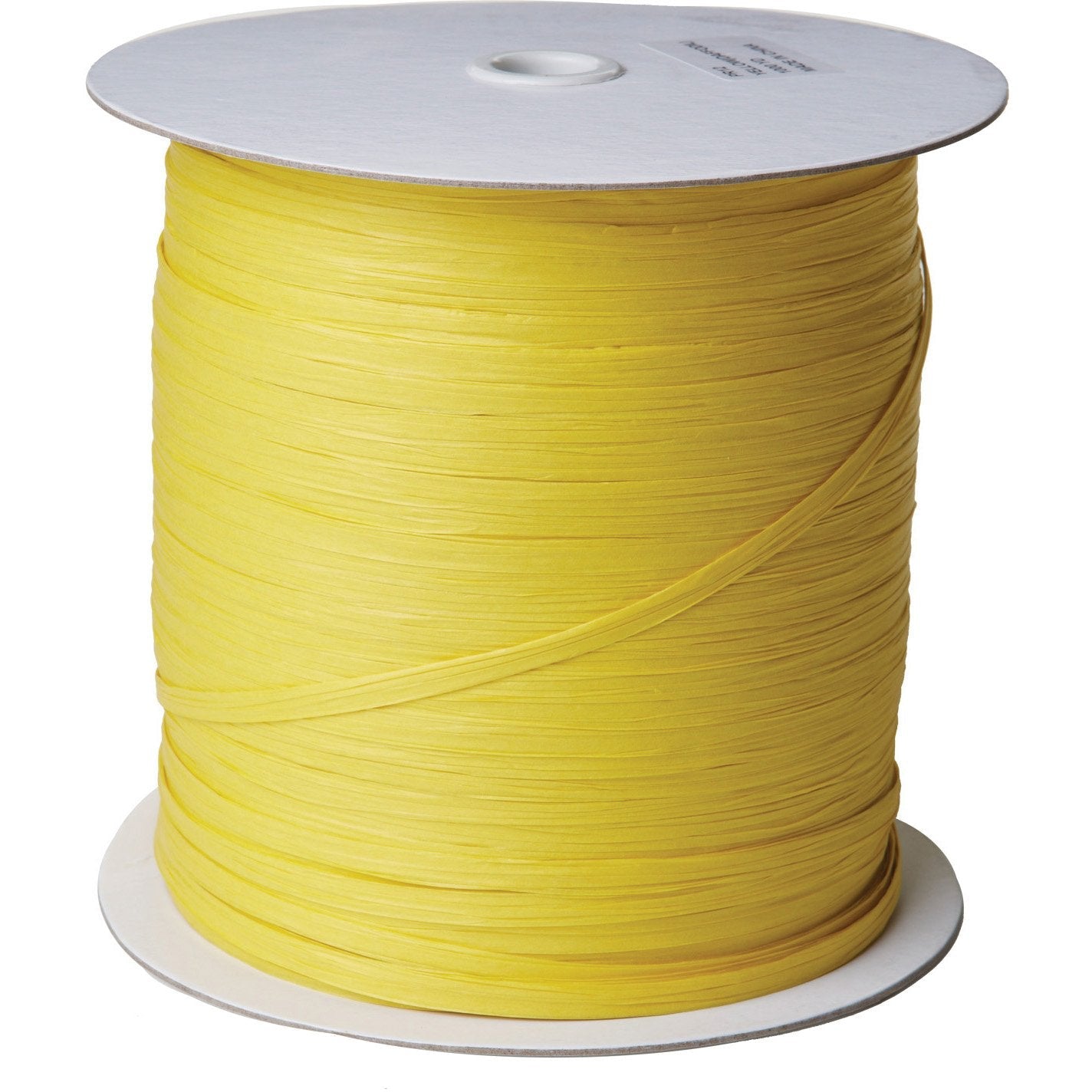 Jillson & Roberts Paper Raffia Ribbon, 1/4" Wide x 1000 Yards, Yellow