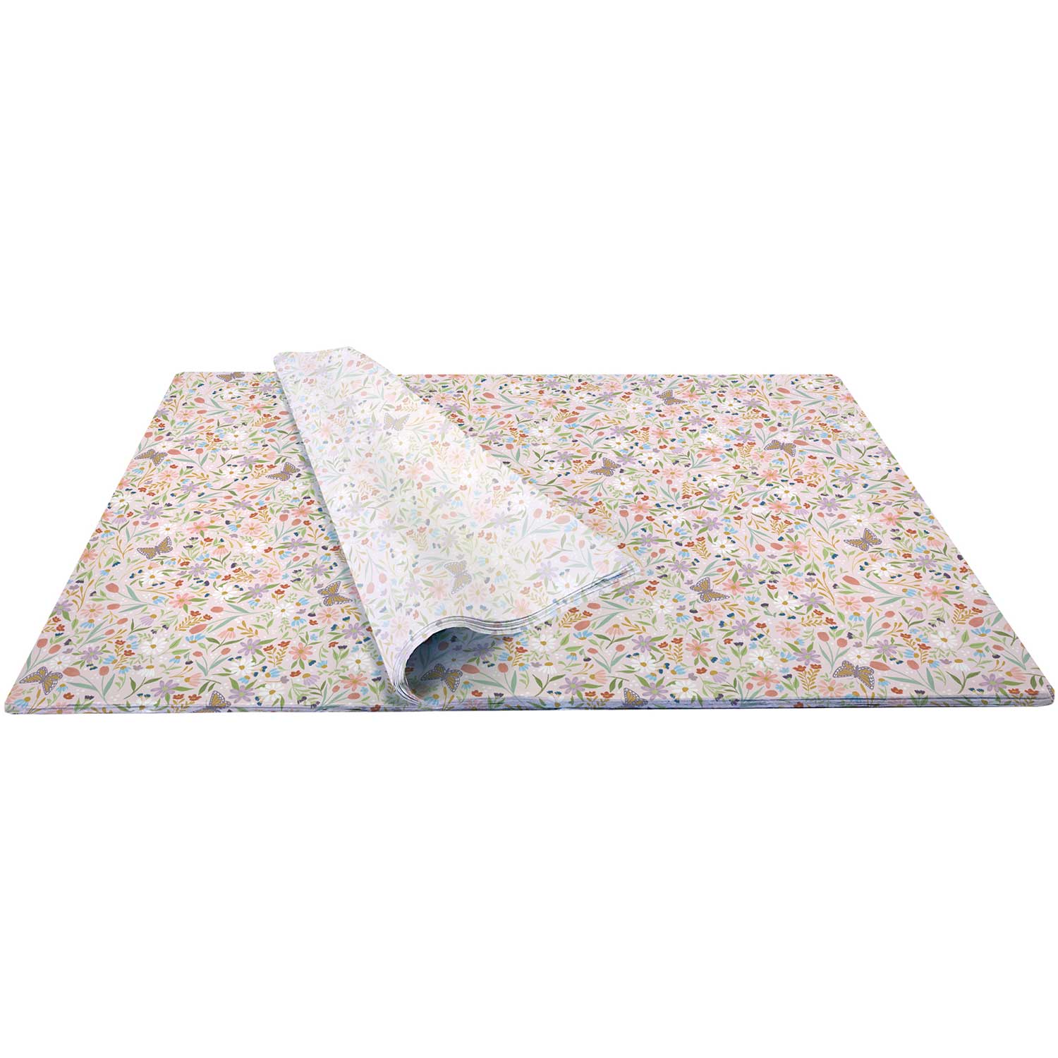 BPT304b Delicate Floral Tissue Paper Bulk