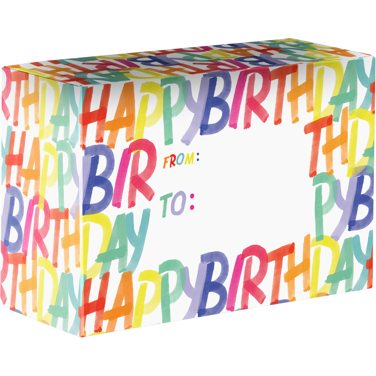Rainbow Small Birthday Printed Gift Mailing Boxes