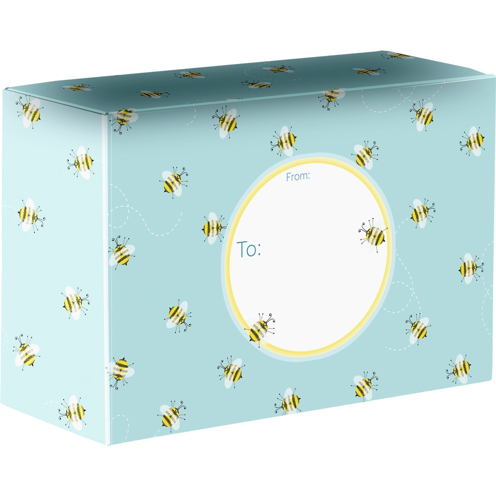 Honey Bees Small Baby Printed Gift Mailing Boxes