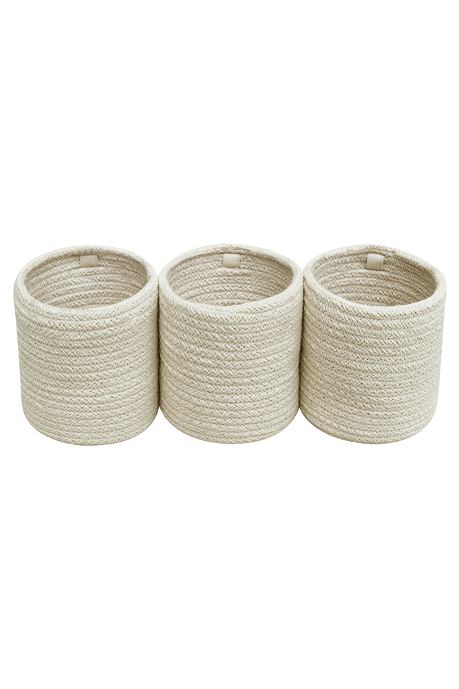 Crib Basket Vanilla  - Bamboo