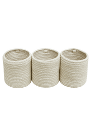 Crib Basket Vanilla  - Bamboo