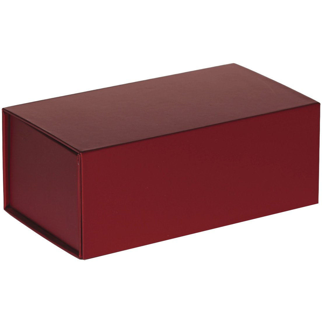 Jillson & Roberts Small Gift Box with Magnetic Closure, Metallic Red Matte (12 Pcs)
