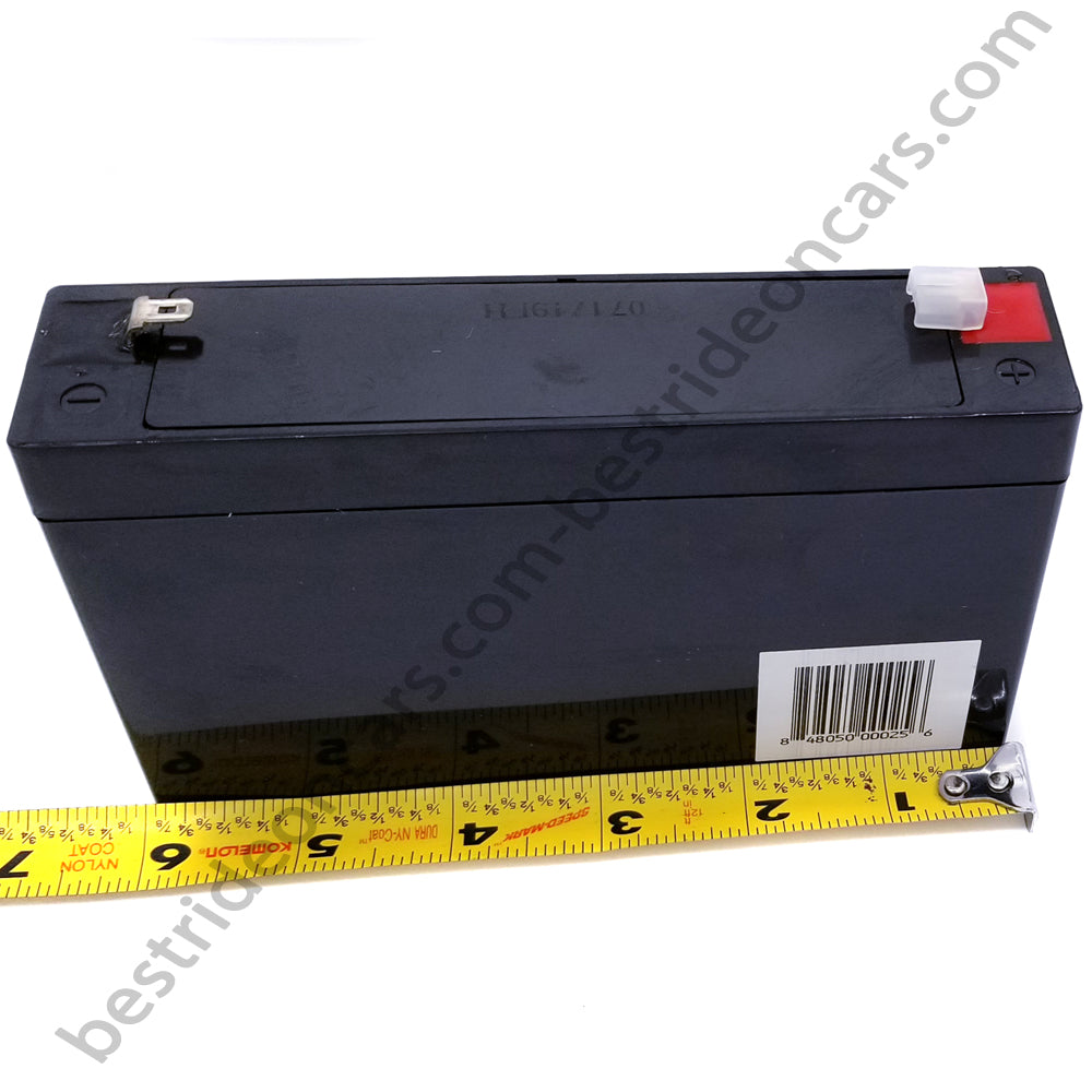 Best Ride On Cars Replacement Battery for 6V 7AH-Sealed Lead-Acid Battery-BW 670 6V7AH-HX6-7-Kids Ride on Cars - EasyTot