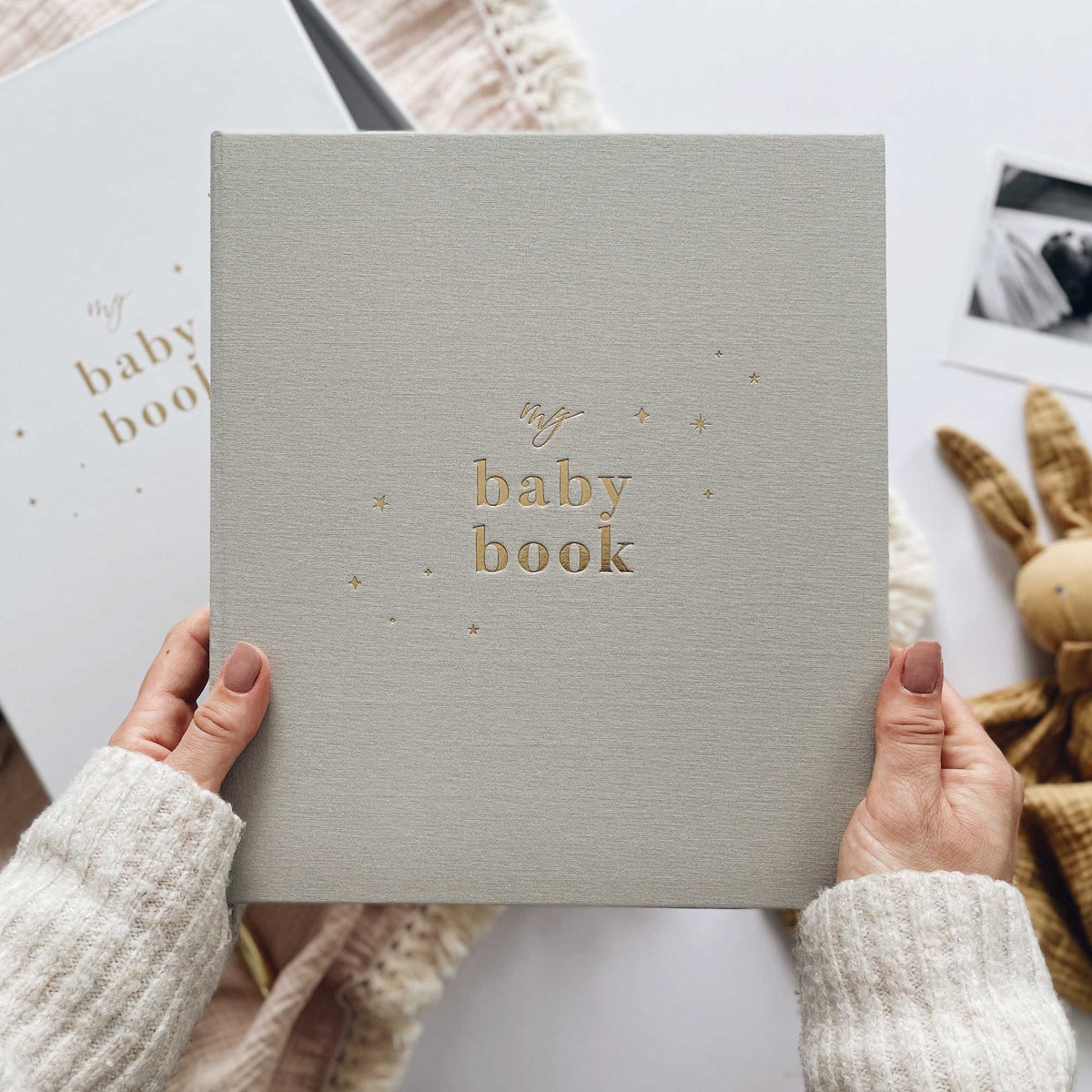 Blush and Gold My Baby Book - Baby Memory Book - Misty