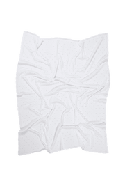 Baby Blanket Biscuit White