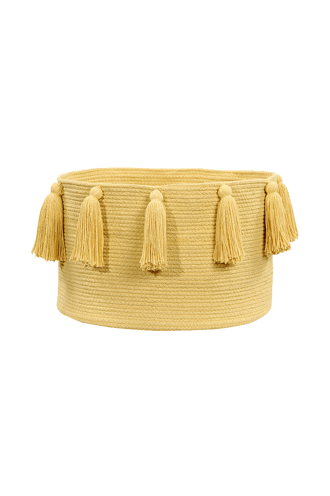 Basket Tassels Yellow  - Tassels