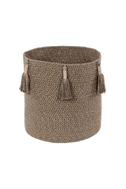 Basket Woody Soil Brown  - Cotton Woods