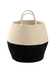 Basket Zoco Black - Natural  - Morocco