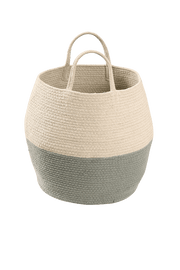 Basket Zoco Vintage Blue - Natural  - Morocco