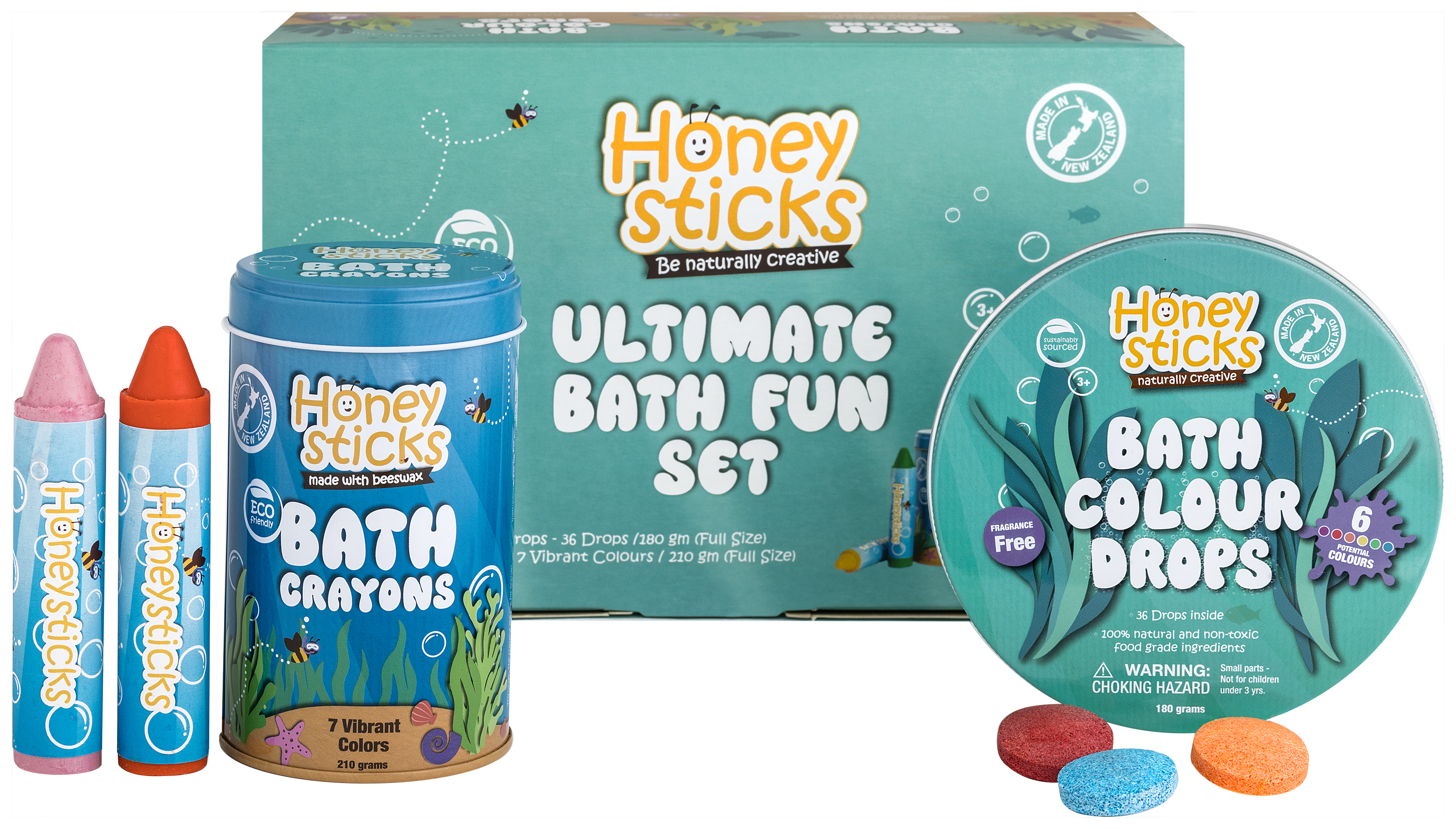 Honeysticks USA Ultimate Bath Fun Set by Honeysticks USA