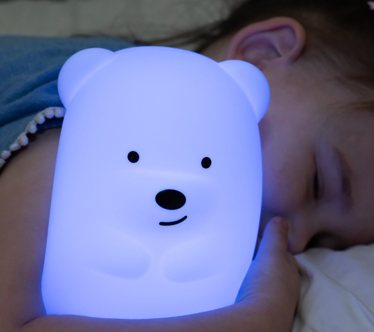 LumiPets® Bear - Children's Nursery Touch Night Light