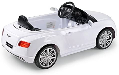 Bentley GT 12V Ride on Cars for Kids-White