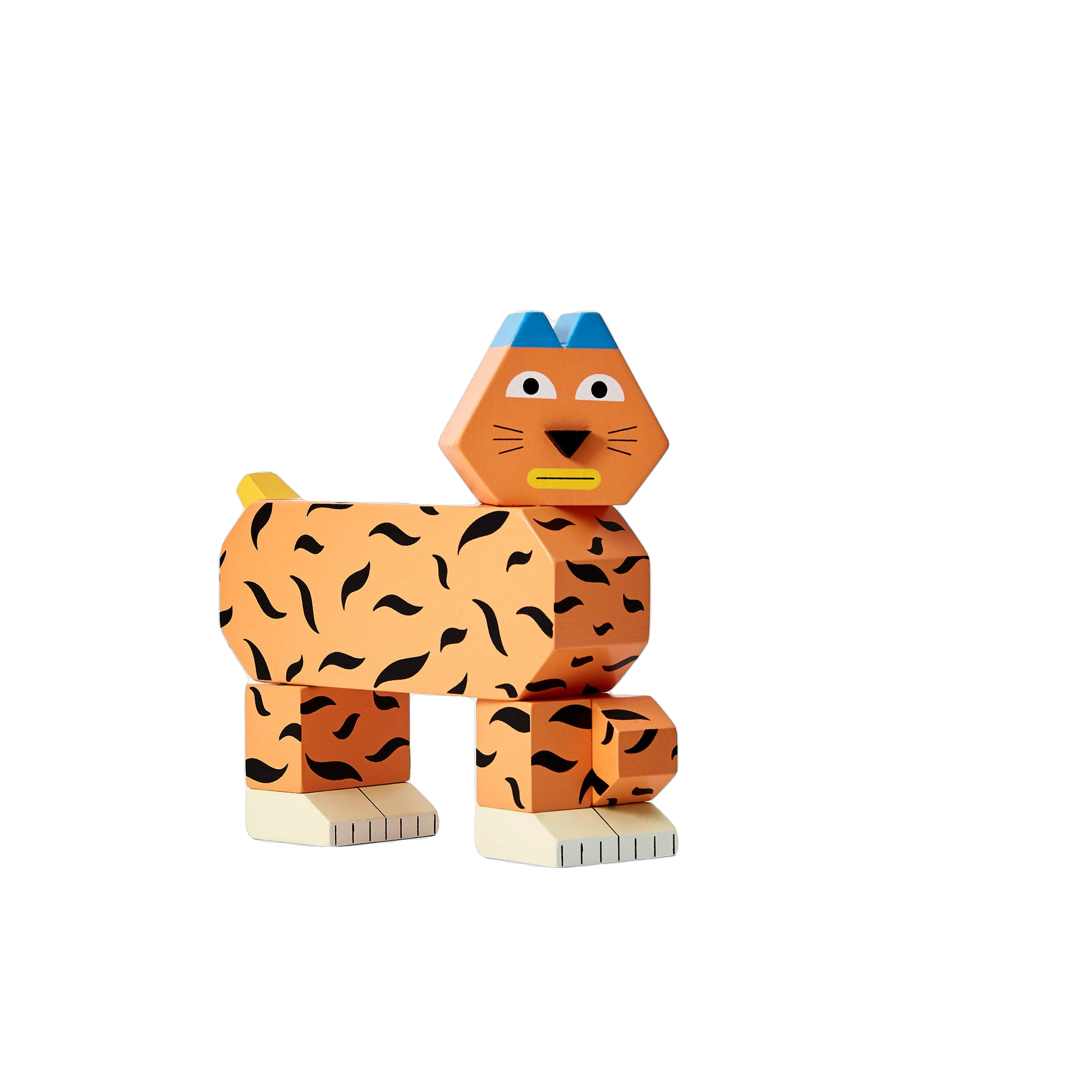 Areaware Block Party Action Figures - Age 6+ Toy Figures