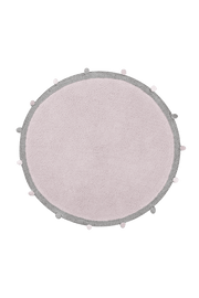 Washable Rug Bubbly Soft Pink - Grey  - Bubbly